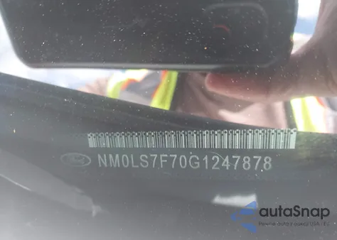 2016 Ford Transit Connect Xlt z USA, uszkodzony, nr VIN NM0LS7F70G1247878